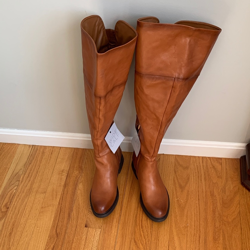 🌟FRANCO SARTO BATTINA WIDE CALF TALL BOOTS🌟 - Picture 8 of 14